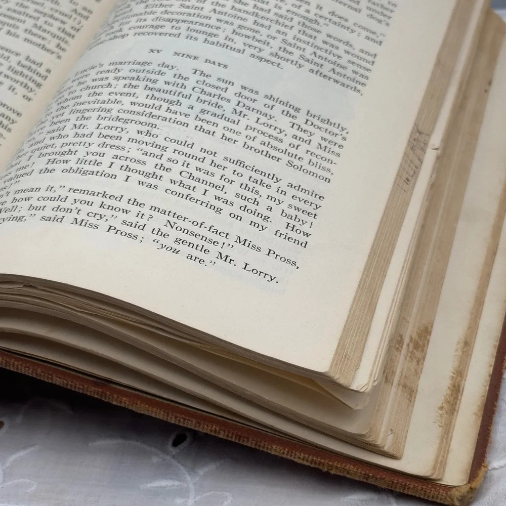 L.W. Singer Prose and Poetry of England Brown Hardcover 1935 Vintage Literature